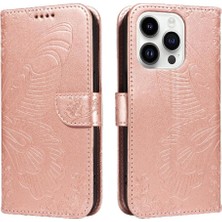 Mays Boutique Kredi Kartı Yuvası ile IPhone 14 Pro Max Yüksek Kalite Deri Için Flip Case (Yurt Dışından)