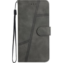 Mays Boutique Sony Xperia 1 V Için Flip Case Cüzdan Pu Deri Bilek Kayışı Flip Folio (Yurt Dışından)