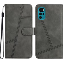 Mays Boutique Motorola Moto G22 Cüzdan Pu Deri Tam Koruma Bilek Için Flip Case (Yurt Dışından)