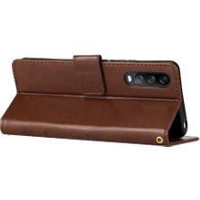 Mays Boutique Sony Xperia 10 V Için Filp Durumda Kart Tutucu Kickstand Pu Deri Manyetik (Yurt Dışından)