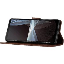 Mays Boutique Sony Xperia 10 V Için Filp Durumda Kart Tutucu Kickstand Pu Deri Manyetik (Yurt Dışından)