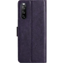 Mays Boutique Sony Xperia 10 V Için Filp Durumda Kart Tutucu Kickstand Pu Deri Manyetik (Yurt Dışından)