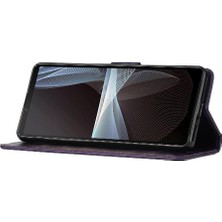 Mays Boutique Sony Xperia 10 Iv Için Filp Durumda Manyetik Kapatma Bilek Kayışı Kickstand Pu (Yurt Dışından)