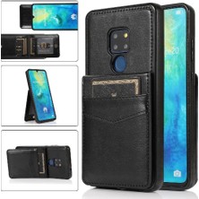 Mays Boutique Kredi Kartı Tutucu Manyetik Toka ile Huawei Mate 20 ile Uyumlu (Yurt Dışından)