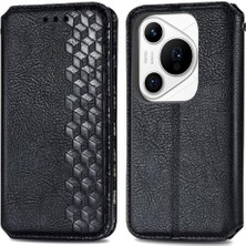 Mays Boutique Huawei Pura 70 Pro Için Flip Case Kapak Zarif Iş Cüzdan (Yurt Dışından)