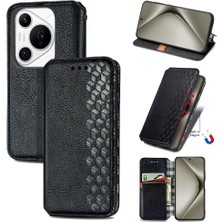 Mays Boutique Huawei Pura 70 Pro Için Flip Case Kapak Zarif Iş Cüzdan (Yurt Dışından)