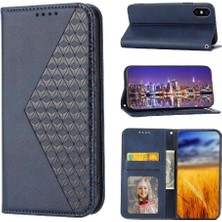 Mays Boutique IPhone x Için Flip Case/xs Cüzdan Standı Eşkenar Dörtgen Şekli Günlük Kullanım El Kayışı (Yurt Dışından)