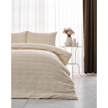 Doqu Home Multi Selection Nevresim Takımı + Pike Gloria Tek King Size - Bej