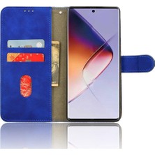 Mellow Shop Tecno Not 40 Pro 5g Deri Folio Flip Case Kart Ekleme Için Kılıf (Yurt Dışından)