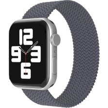 Koodmax Apple Watch Solo Loop Esnek Örgü Kordon 1 2 3 4 5 6 7 8 Se Ultra M (Medium) Beden 42 44 45MM