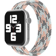 Koodmax Apple Watch Solo Loop Esnek Örgü Kordon 1 2 3 4 5 6 7 8 Se Ultra - L (Large) 38 40 41MM