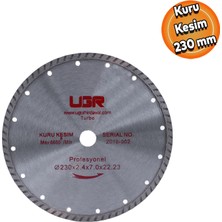 Badem10 Ugr Turbo Elmas Beton Tuğla Kesme Kesici Disk Diski 230 mm