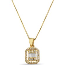 ÇGK KUYUMCULUK 14 Ayar Baget Altın Kolye 14CGKKLY012