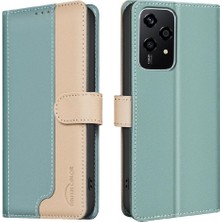 Manyi Mall Onur Için Flip Case 200 Lite 5g Darbeye Tpu Iç Kabuk Kickstand Kart (Yurt Dışından)