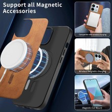 Manyi Mall Xiaomi Redmi Not Için Flip Case 13 Pro 5g Kablosuz Şarj Ince Magsafe (Yurt Dışından)