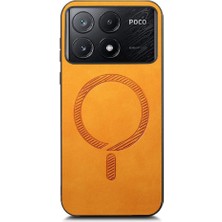 Manyi Mall Xiaomi Poco X6 Pro 5g Için Flip Case Ince Hafif Kablosuz Şarj Araba (Yurt Dışından)