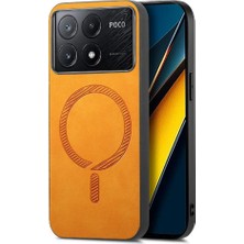 Manyi Mall Xiaomi Poco X6 Pro 5g Için Flip Case Ince Hafif Kablosuz Şarj Araba (Yurt Dışından)