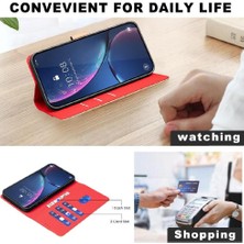 Manyi Mall Tecno Pop 8 Kickstand Flip Folio Rfıd Engelleme Kart Yuvaları Için Flip Case (Yurt Dışından)