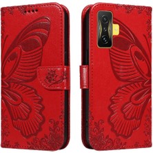 Manyi Mall Kredi Kartı Yuvası ile Xiaomi Redmi Credit Oyun Için Flip Case Kabartmalı Yüksek (Yurt Dışından)