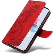 Manyi Mall Kredi Kartı Yuvası ile Oppo Credit 11F 5g Yüksek Kaliteli Deri Için Flip Case (Yurt Dışından)