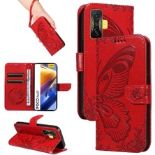 Manyi Mall Kredi Kartı Yuvası ile Xiaomi Redmi Credit Oyun Için Flip Case Kabartmalı Yüksek (Yurt Dışından)