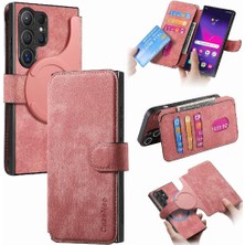 Manyi Mall Samsung Galaxy S24 Ultra Cüzdan Mıknatıs Koruyucu Malzeme Için Flip Case (Yurt Dışından)