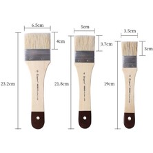 Weather Forecast 3 Adet Yağlı Boya Akrilik Boya Goaj Boya Fırçası Takımı Seti CIN689BY