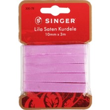 Singer Lila Saten Kurdele (10MM x 3m) 300-78