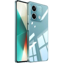 Novatis Xiaomi Redmi Note 13 4g Uyumlu Anti Shock Kamera Korumalı Renksiz Şeffaf Lüx Case