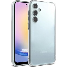 Novatis Samsung Galaxy A55 Uyumlu Anti Shock Kamera Korumalı Renksiz Şeffaf Lüx Case