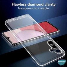 Novatis Samsung Galaxy A55 Uyumlu Anti Shock Kamera Korumalı Renksiz Şeffaf Lüx Case