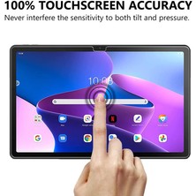 Smody Lenovo Tab M10 3. Nesil TB-328FU ZAAG003TR 360 Dönerli Standlı Kapaklı Kılıf + Temperli Cam