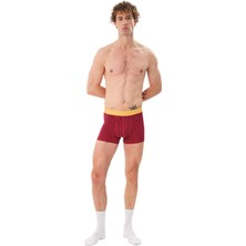 Uwxander Desenli Erkek Pamuklu Boxer - Labyrinth
