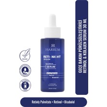 Harrem Reti-Night Serum Yaşlanma Karşıtı Dolgunlaştırıcı Retinol & Kolajen Serum 30 ml