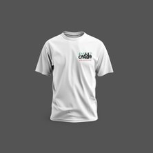 Zaytoon Tişört, Kısa Kollu Unisex Yan Yazılı, Palestine Filistin, Renkli Dijital Baskılı Pamuk Tişört