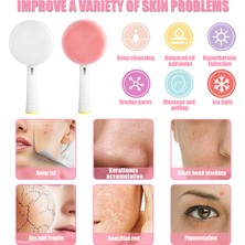Yeşil Stil Oral-B Elektrikli Diş Fırçaları Için Yüz Temizleme Fırça Başlığı Değiştirme Başlıkları Face Skin Care Tools (Yurt Dışından)
