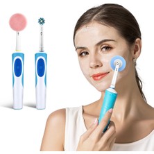 Yeşil Stil Oral-B Elektrikli Diş Fırçaları Için Yüz Temizleme Fırça Başlığı Değiştirme Başlıkları Face Skin Care Tools (Yurt Dışından)