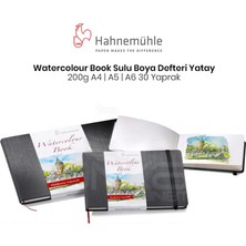 Hahnemühle Watercolour Book Sulu Boya Defteri Yatay 200G 30 Yaprak