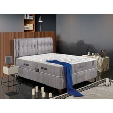 İmaj Deluxe Set (Baza+Yatak+Başlık) Çift Kişilik 160X200 cm