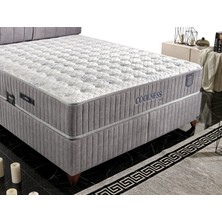 İmaj Deluxe Set (Baza+Yatak+Başlık) Çift Kişilik 160X200 cm