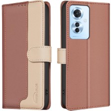 Mays Home1 Oppo Oppo 11F 5g Kickstand Darbeye Tpu Iç Kabuk Kartı Için Flip Case (Yurt Dışından)