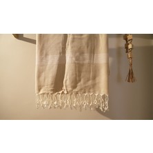 AQUATOLIA Sardes Peştemal -  Pamuk- 100X180- Peştemal- Plaj Havlusu- Kesik Desen