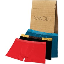 Uwxander 3'lü Erkek Pamuklu Boxer - Xpack 6