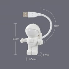 Xnews Kotyora Astronot USB Gece Lambası