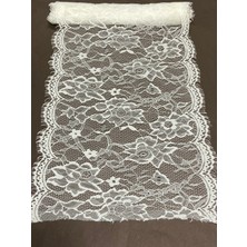 Geniş Dantel/ Kirpikli Dantel / Eni 30 Cm/ Boy 1,40 cm