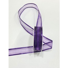 Dekoratif Kurdele/ Düz Şifon Kurdele/ 25 Mm/ 20 mt