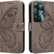 Mays Home1 Kredi Kartı Yuvası ile Oppo Credit 11F 5g Yüksek Kaliteli Deri Için Flip Case (Yurt Dışından)