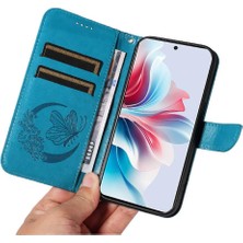 Mays Home1 Kredi Kartı Yuvası ile Oppo Credit 11F 5g Yüksek Kaliteli Deri Için Flip Case (Yurt Dışından)