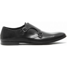 Ramsey Siyah Deri Klasik Loafer