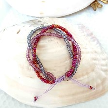 By Song Jewelry Cam Boncuk Çoklu Bileklik